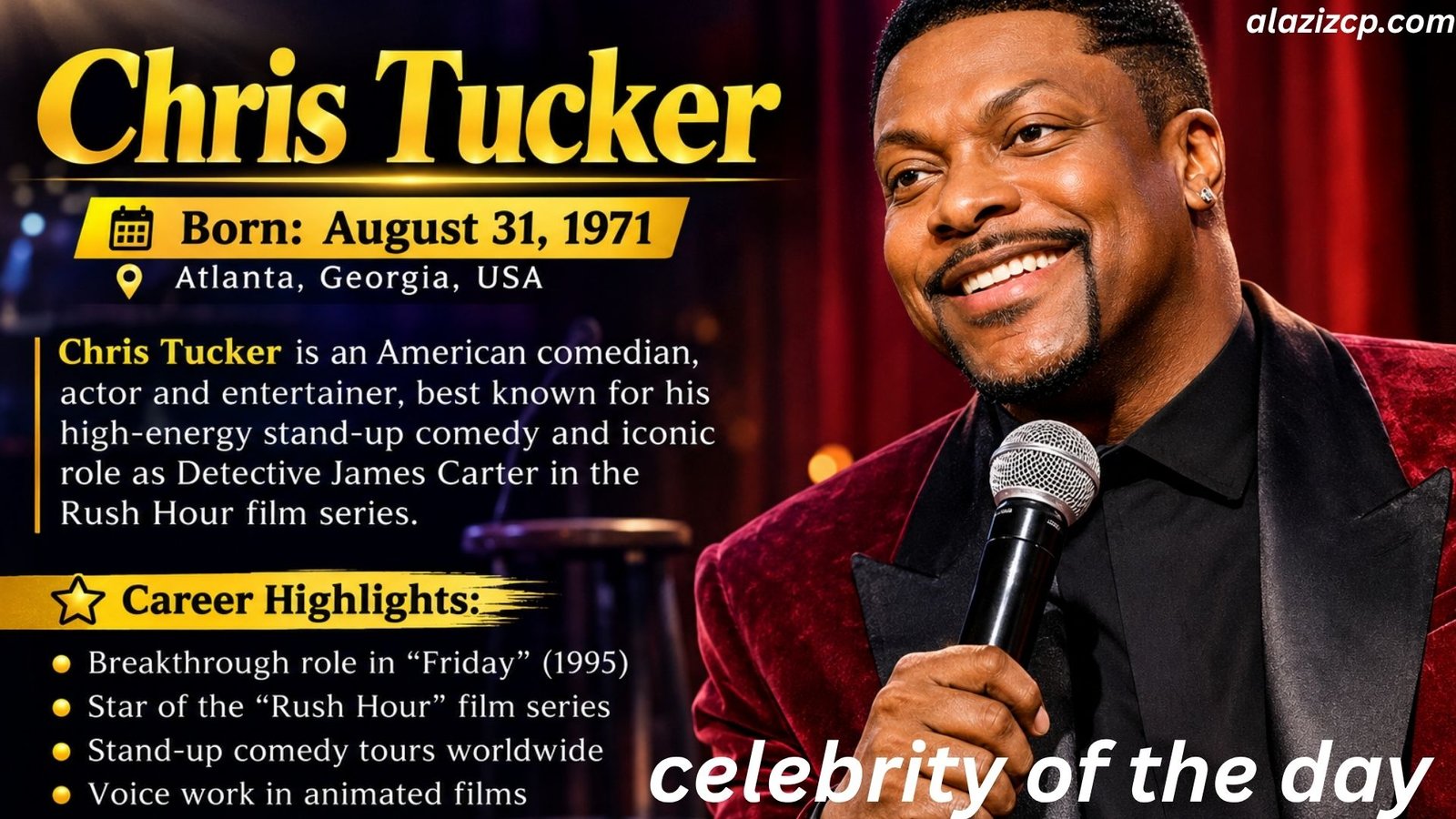 Chris Tucker August 31