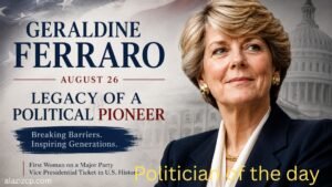 Geraldine Ferraro August 26: Legacy of a Political Pioneer