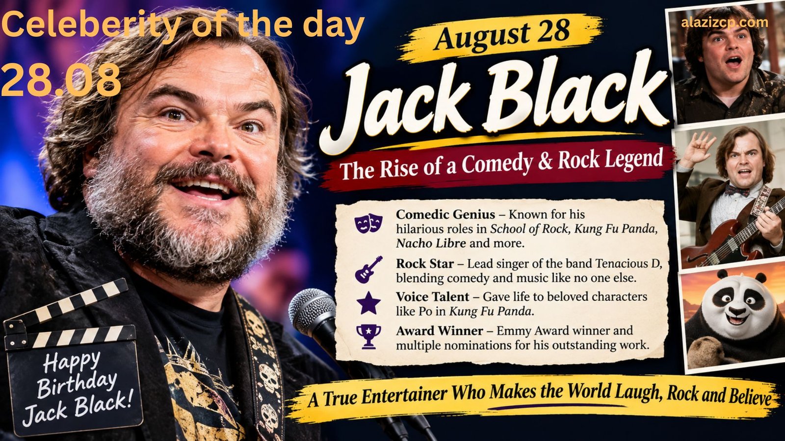 Jack Black August 28