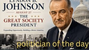 Lyndon B Johnson August 27