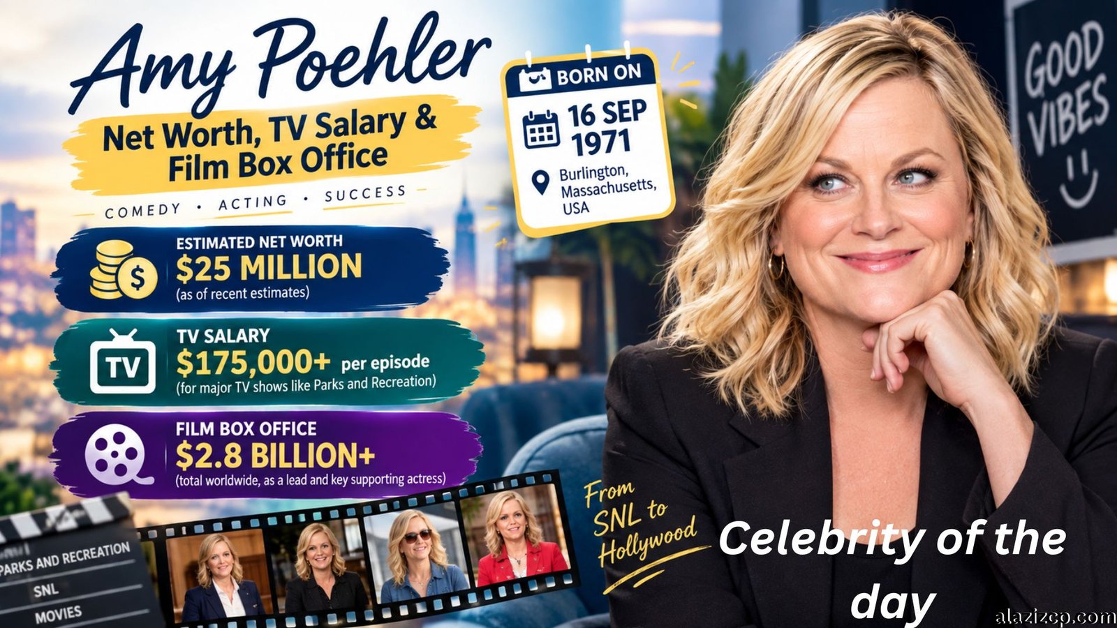Amy Poehler Net Worth