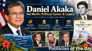 Daniel Akaka Net Worth, Political Career & Legacy