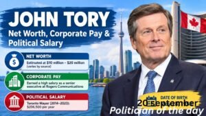 John Tory Net Worth,