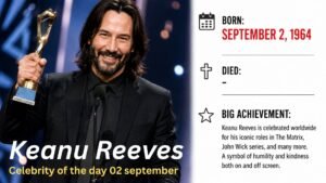 Keanu Reeves September 2