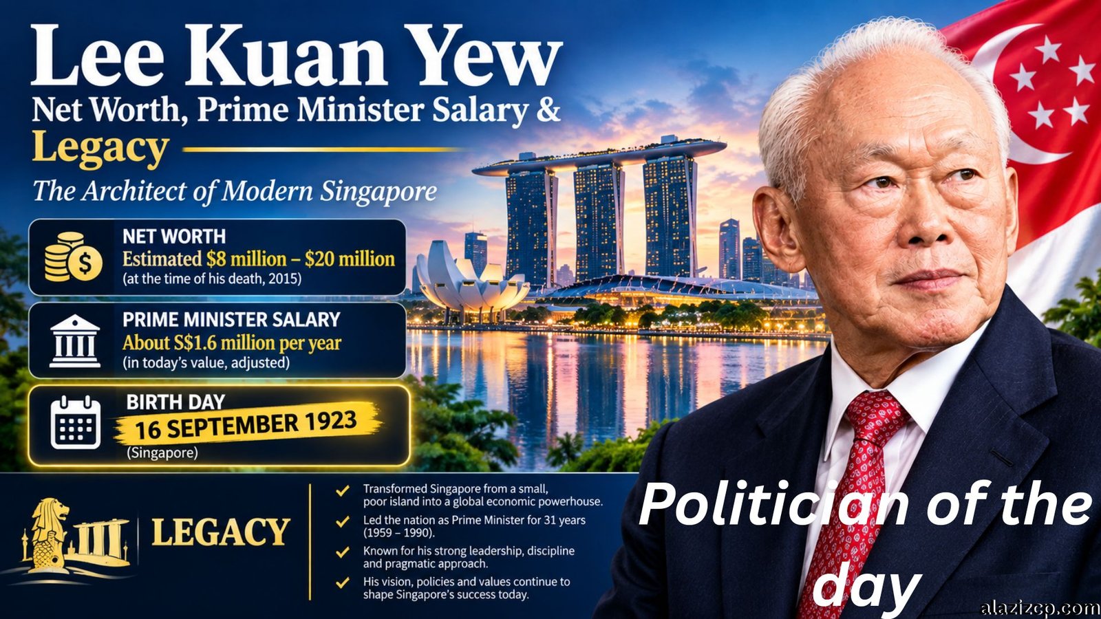 Lee Kuan Yew Net Worth