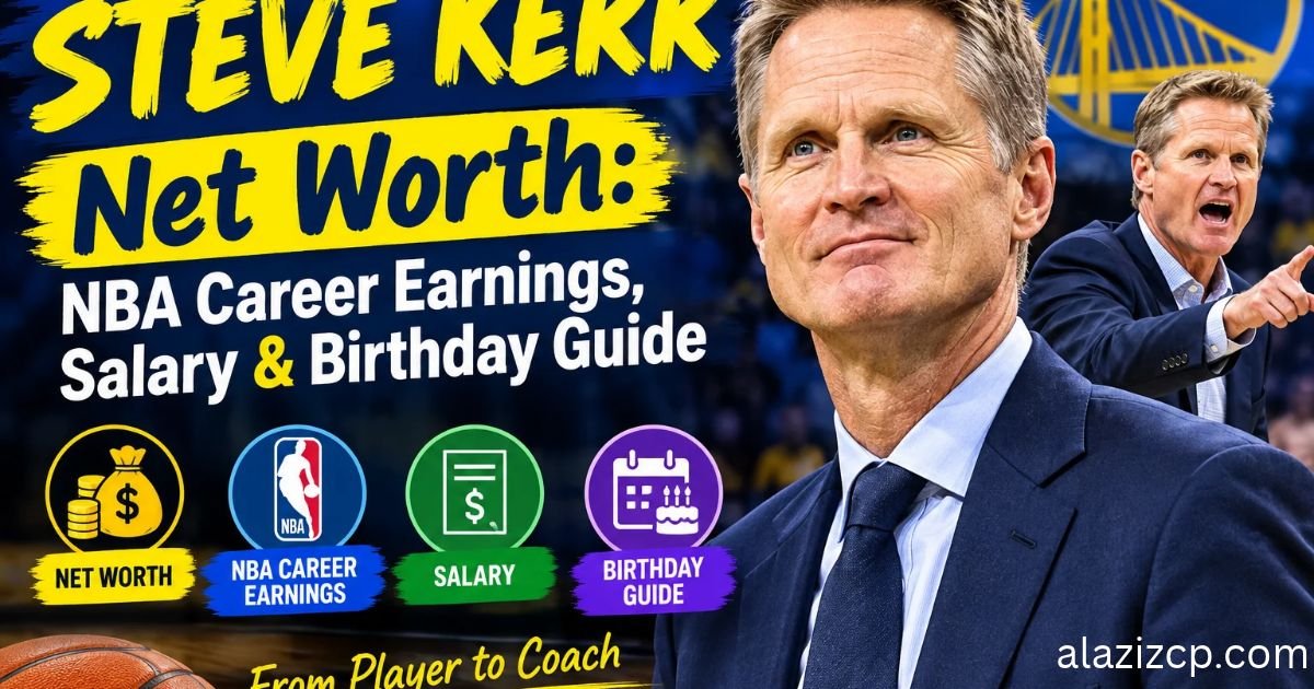 Steve Kerr Net Worth