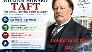 William Howard Taft Net Worth